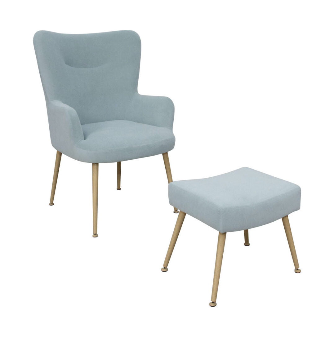 Butaca con reposapies Indigo