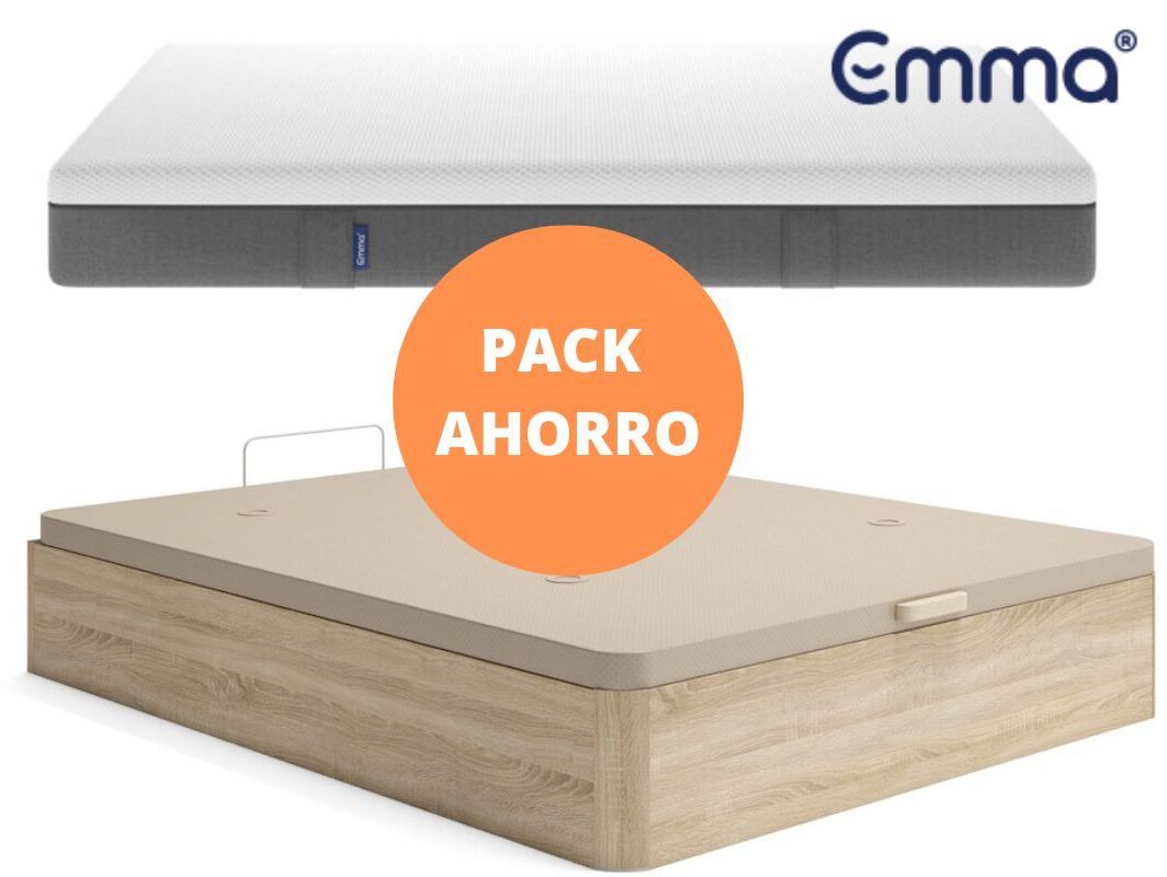 PACK AHORRO EMMA HYBRID PREMIUM CANAPE KO